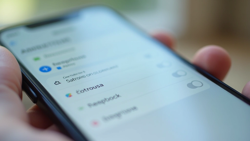 Écran de paramètres de notification avec certaines alertes désactivées, interface épurée
